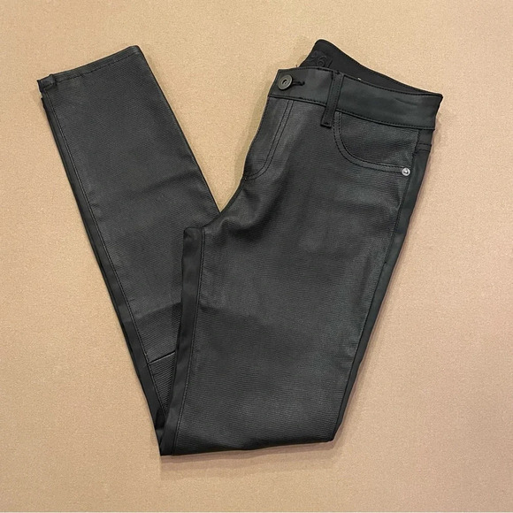 DL1961 Florence Lamb Leather Instasculpt Pants Size 28 - Picture 1 of 16